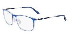 New Lightweight SKAGA SK-2882 400 Blue Crystal EXISTENS Eyeglasses 55/17/145