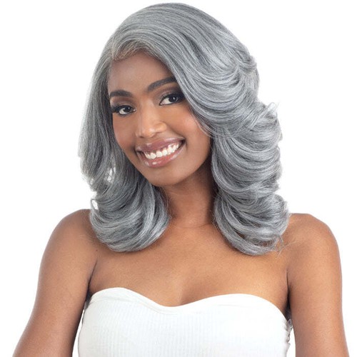 Shake N Go Snatched Glueless HD Lace Front Wig - ROLLER SET - 第 7/8 張圖片