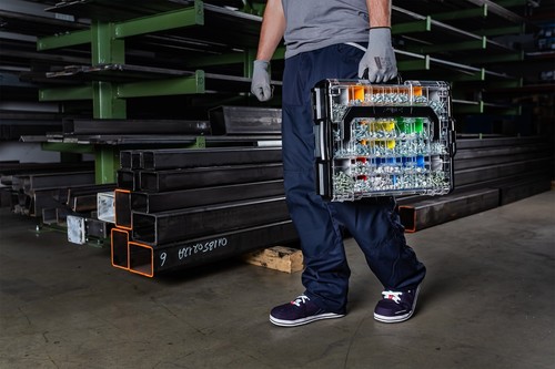 Bosch Sortimo L-Boxx 102 anthrazit Deckel Transparent mit Insetbox H3 - Bild 6 von 6