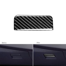 For Mitsubishi Lancer Evo 2008-14 Carbon Fiber Copilot Storage Box Handle Cover