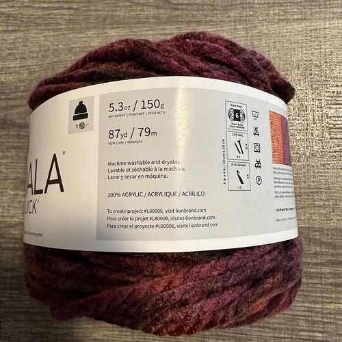 Lion Brand Mandala Thick & Quick Yarn - Color #211 Pocketwatch - FREE Shipping - 第 4/5 張圖片