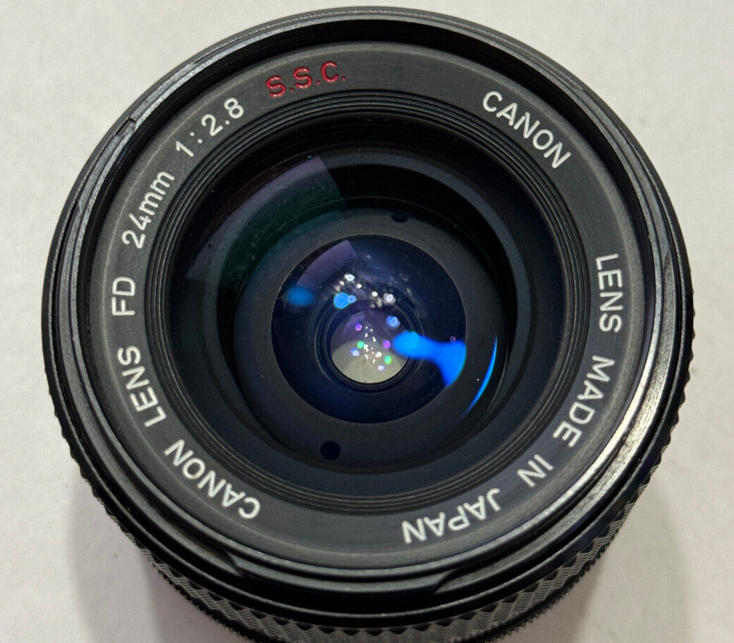 Canon FD 24mm f/2.8 S.S.C. Breech Lock Wide Angle Manual Canon FD 24mm f/2.8 S.S.C. Breech Lock Wide Angle Manual