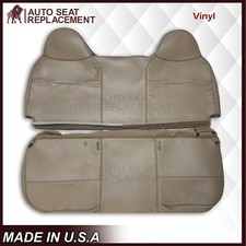 2008 2009 2010 Ford F250 F350 F450 F550 Xl Wt Vinyl Bench Seat Cover In Tan