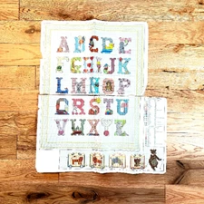 Stitchery Craft Chart Vtg 1979 Leisure Arts Cross Stitch COLORED GRAPH