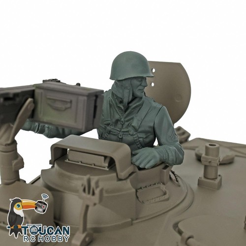 Henglong 1/16 7.0 Customized Metal Walker Bulldog FPV IR BB RTR RC Tank 3839 - Picture 5 of 7