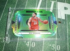 2020-21 Obsidian Ben Simmons Eclipse ASIA TMALL GREEN FLOOD SSP CUT RARE📈🔥