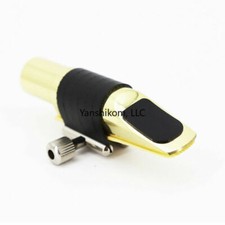 High Quality Leather Saxophone Metal Mouthpiece Ligature for Tenor Sax/Clarinet1
