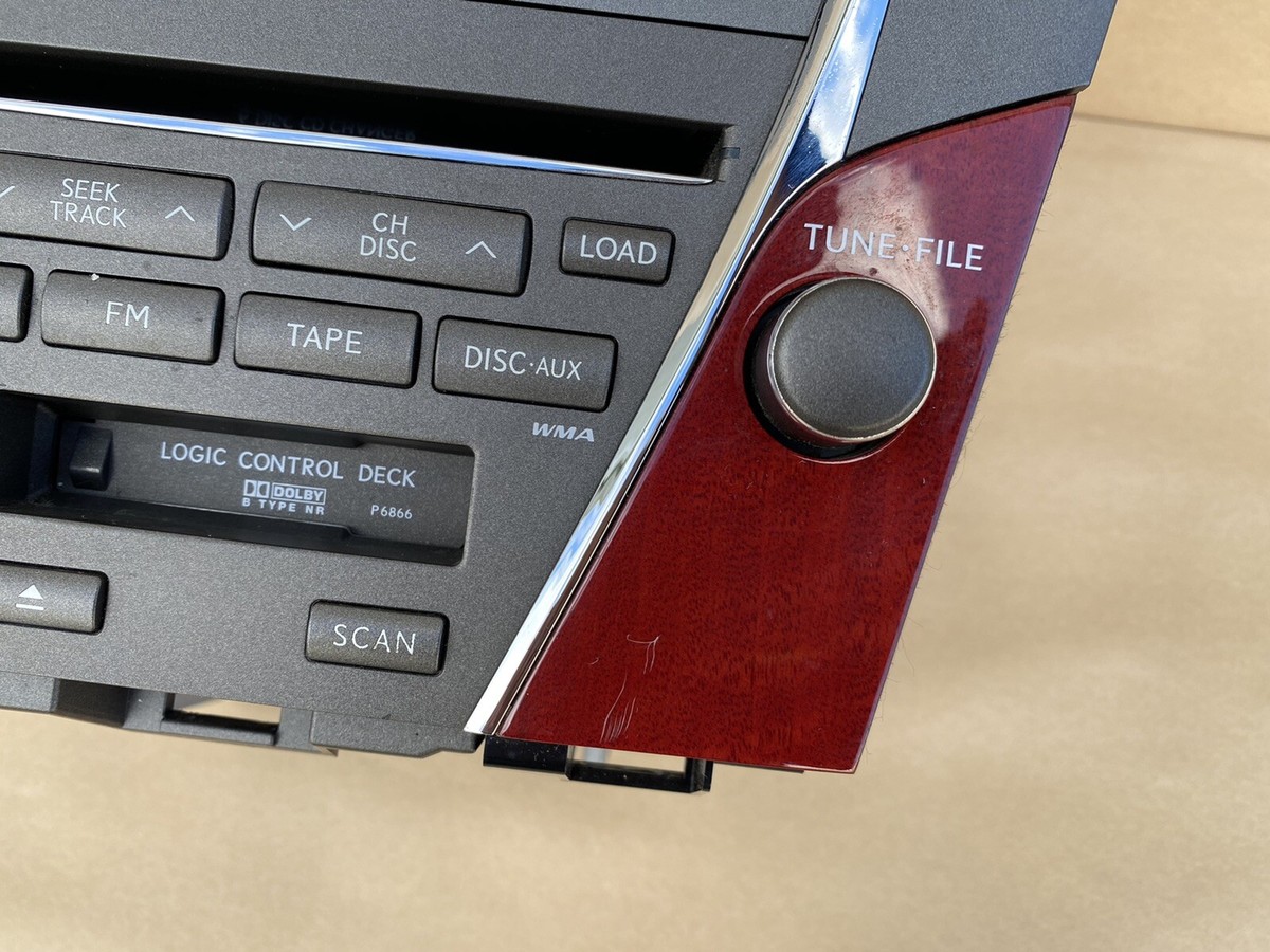 07-08 Lexus ES350 OEM Navigation Display Screen Radio CD Changer