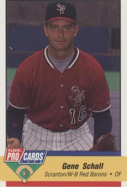1994 Fleer ProCards Minor League - Gene Schall #929 - 1 of 1