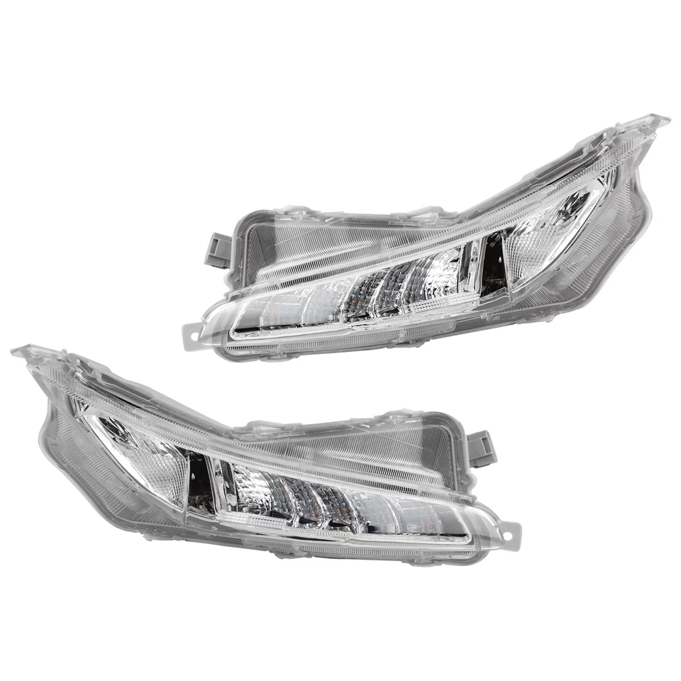 Luz antiniebla LED secuencial señal de giro DRL para Toyota Camry XLE XSE 2015-2017 Foto 3 de 4