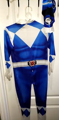 boys morph HALLOWEEN COSTUME 2 MASKS PLASTIC FABRIC size 8/10 avenger?