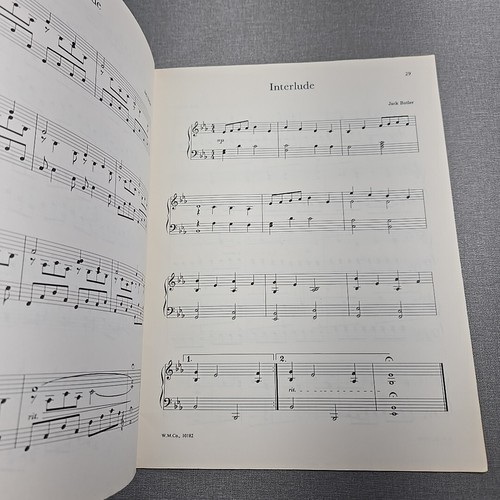 The Church Pianist By Jack Butler 1977 Vintage Sheet Music Songbook Willis Music - Picture 7 of 8