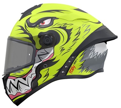 MT TARGO S TOBY FULL FACE ECE22.06 DOT MOTORCYCLE HELMET C3 MATT FLUO YELLOW