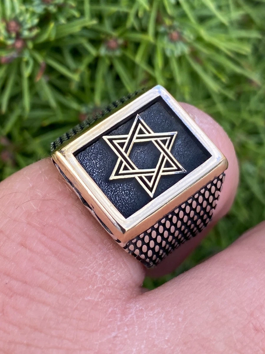 Magen david best sale ring
