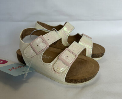 Cat & Jack Toddler Girl Reagan Footbed Sandals Blush