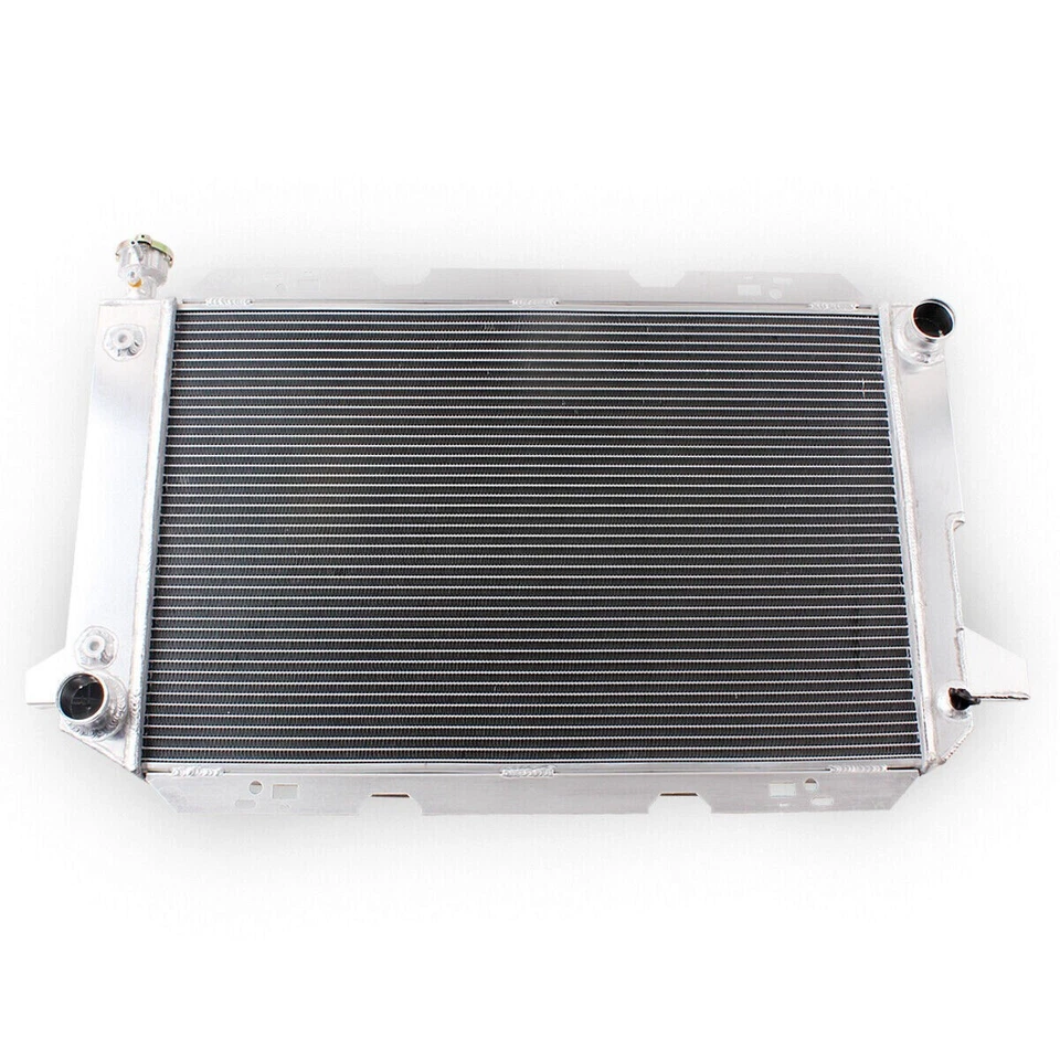 3 Row Aluminum Radiator For 1985-1997 Ford F-150 F-250 F-350 Bronco 5.0L 5.8L - Image 2 of 4