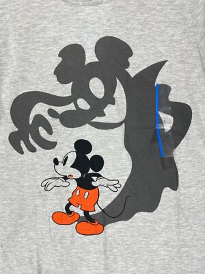 Disney Mickey Mouse Women's size Large Scary Shadow Spooky