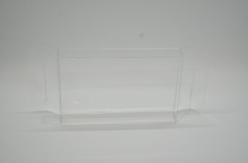 10 Plastic Protective Protectors Cases Sleeve Display For Sega Genesis Cartridge