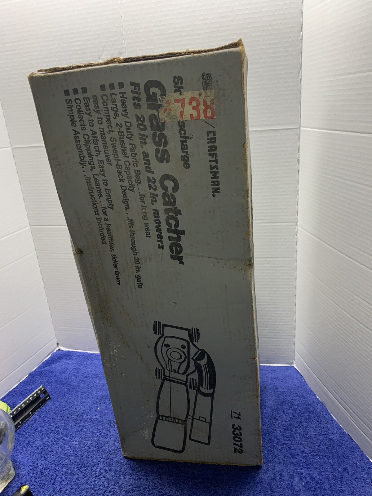 Side Discharge Grass Catcher 71 33072 for SEARS CRAFTSMAN Rotary Mowers