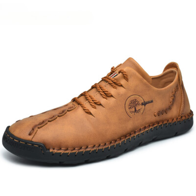Men's Casual Shoes Comfortable Loafers Moccasins Slip on Flat Driving Shoes