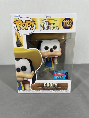 Funko Pop! Disney The Three Musketeers Goofy #1123 Vinyl Figure Mickey Donald