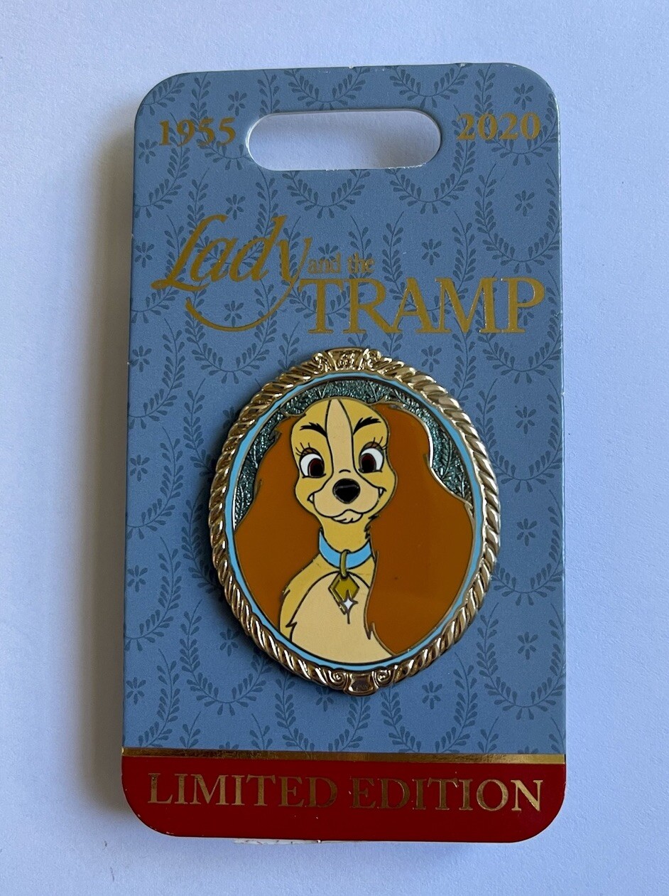 Lady and the Tramp 65th Anniversary Lady Portrait Disney Pin - Limited Edition