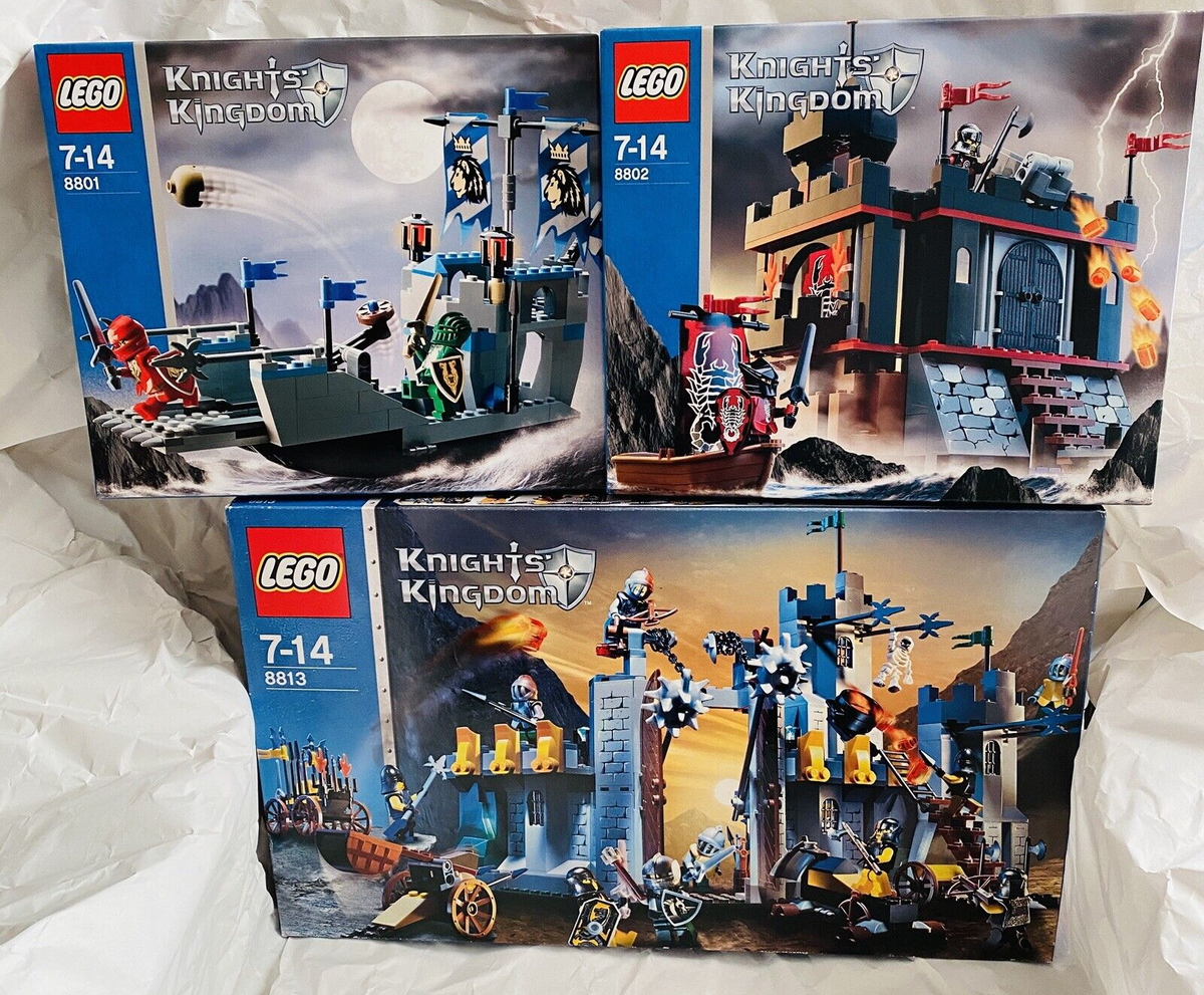 LEGO Knights' Kingdom: 8801 8802 8813 New Retired Express Free
