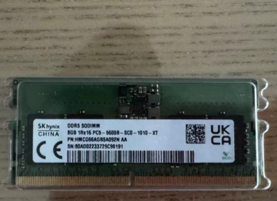 SK Hynix 8GB DDR5 5600 Laptop SODIMM RAM 1Rx16 PC5-5600B for HP