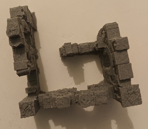 Wargames Scenery Terrain Frostgrave -Lost City Ruin 1 - Picture 3 of 3