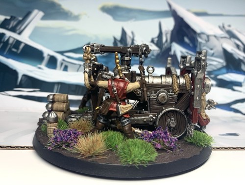 warhammer aos age of Sigmar cities of sigmar IRONWELD GREAT CANNON made to order - Picture 7 of 10