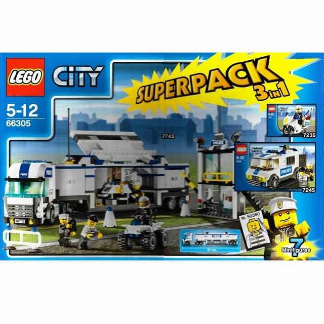 lego city superpack 3 in 1