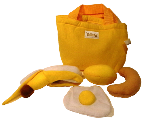 FELT PLAY FRUIT-FOOD with Same Color Bags Learning-Sorting Food Pre School - Picture 4 of 9