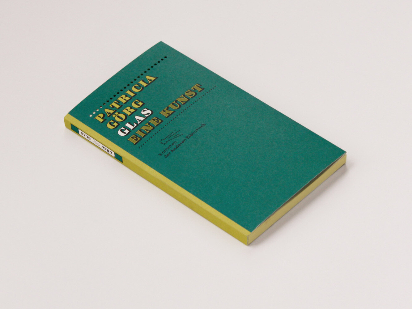 Thumbnail - Patricia Görg | Glas | Buch | Deutsch (2013) | Eine Kunst | 110 S.