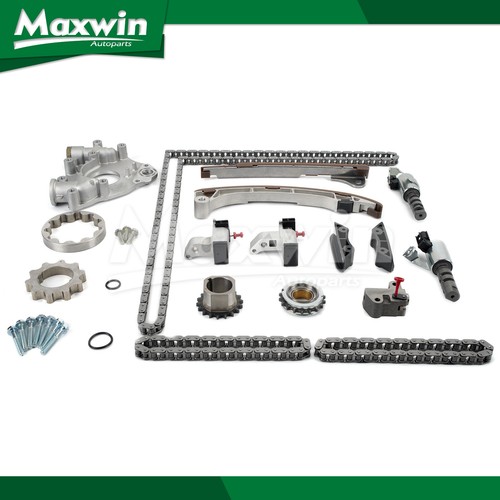 Complete Timing Chain + Water Pump + Oil Pump Kit For 05-15 Toyota Tacoma 2.7L 2TR-FE (Mizumo Auto, OE Spec) - View #4