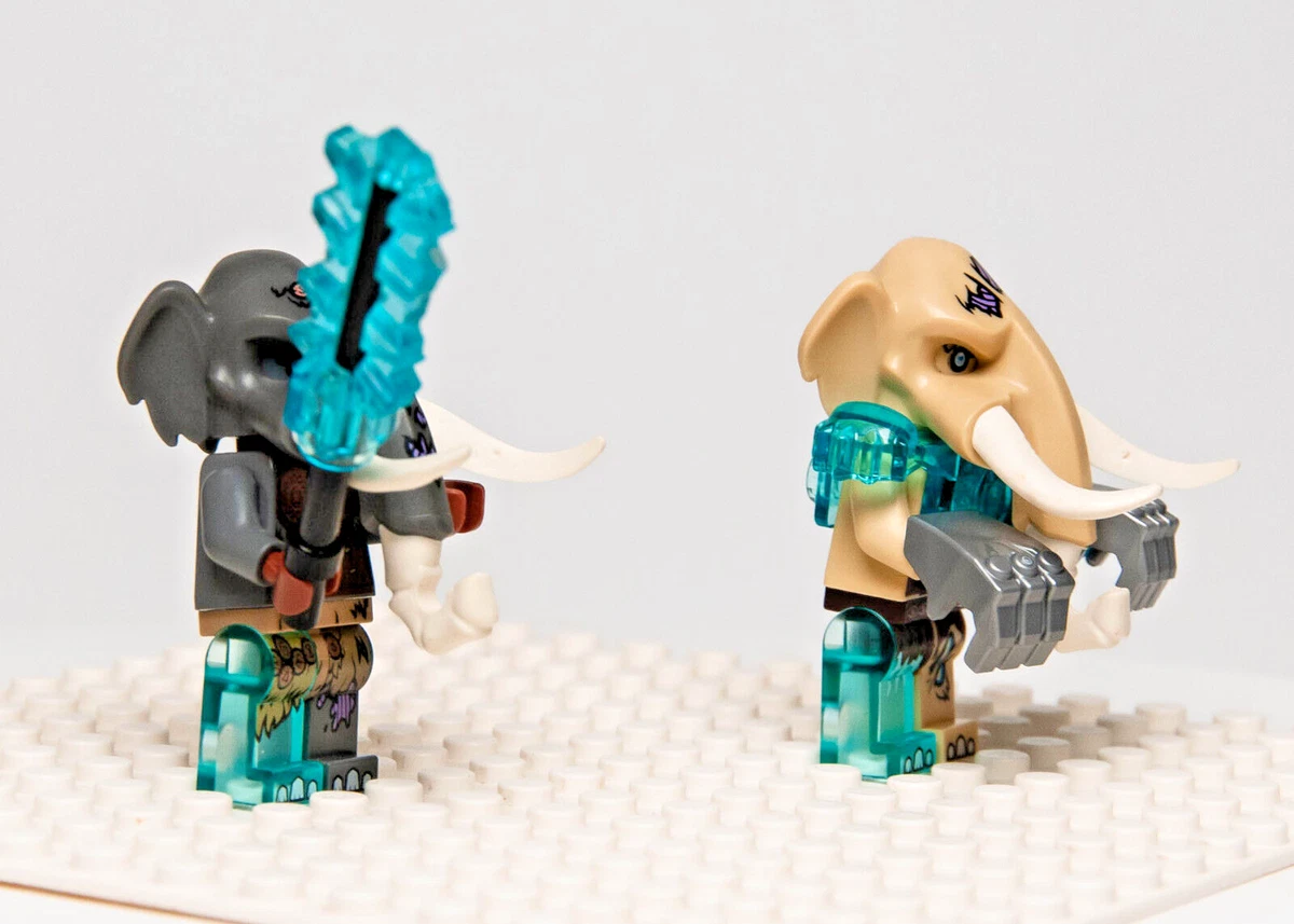 Optimal dilemma Sorg Lot of 2) Lego Chima Minifigures - Mottrot &amp; Maula Elephant (loc157  loc084) | eBay