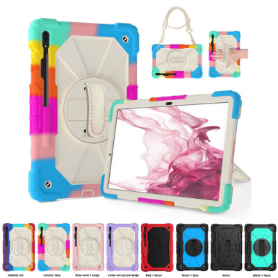Stoßfestes Gehäuse Kickstand Abdeckung für Galaxy Tab S8 Plus 12.4''/ S8 11''