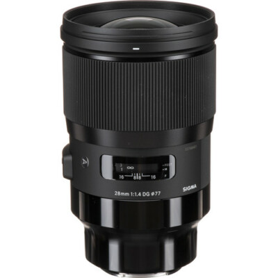 Sigma 28mm F1.4 ART DG HSM NEW PRIME WIDE Lens for NIKON CAMERA in FACTORY BOX