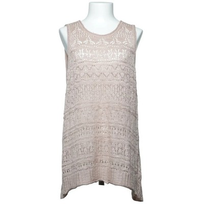 Maurices, Tank­top, Größe: L, Beige, Acryl, Medaillon, Musterstrick, Damen #rJz