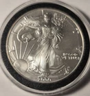 2000 Silver Eagle $1 Dollar 1oz Uncirculated .999 -In Capsule