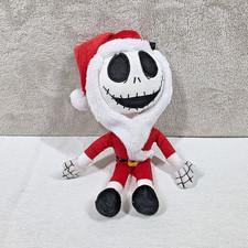 Disney Mini Plush Nightmare Before Christmas Jack Skellington Santa With Tag