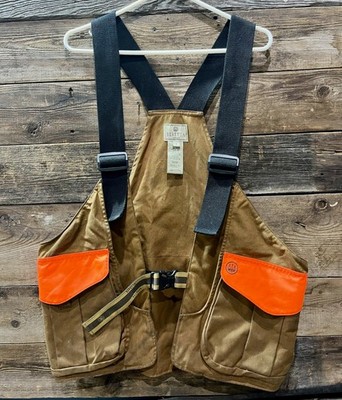 Beretta, NRA, Ring of Freedom, Waxed Cotton Strap Vest, Dark Tan