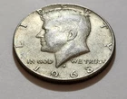 1968-D Kennedy Half Dollar • 40% Silver • Circulated •     X119