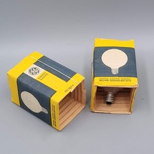 Vintage Lot Of 2 GE General Electric FG-1627-1 15W Bulb Lamp