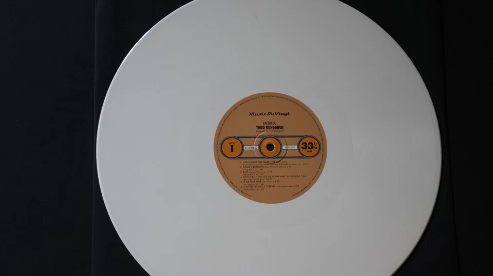 Todd Rundgren – Faithful LP VINYL PROGRESSIVE ROCK 2019 WHITE MOVLP2512 TOP - Bild 2 von 4