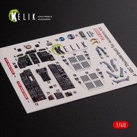 A-10C Thunderbolt Interior 3D Decals For Academy Kit / 1:48