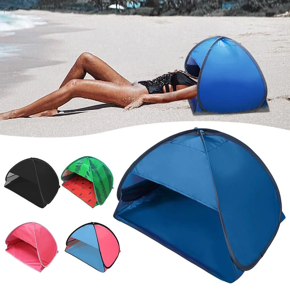 Mini Pop-up Beach Head Tent Portable Summer Sunshade Shelter Uv Face Cover Tent
