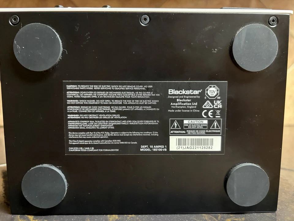 Blackstar Dept. Pedal amplificador de guitarra 10 AMPED 1 100 vatios Foto 4 de 4