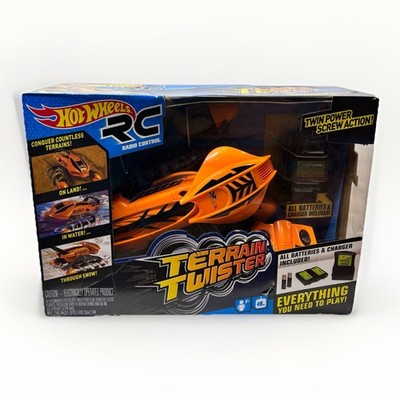 Hot Wheels RC Terrain Twister 2015 Amphibious Vehicle Land Water Snow Sealed