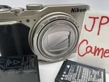 Excellent  Nikon COOLPIX S9900 silver Digital Camera 2357