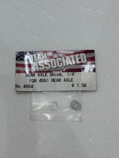 Team Associated AS4554 REAR AXLE SHIMS 1/4" FOR 4551 REAR AXLE